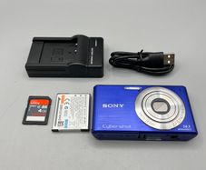 Sony Cyber-shot DSC-W530 14.1MP Digital Camera Blue\Purple - Full Kit