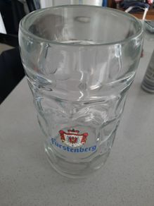 Furstenberg 1Ltr Glass Retro Tankard
