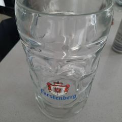 Furstenberg 1Ltr Glass Retro Tankard