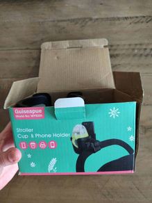 Stroller cup & phone holder