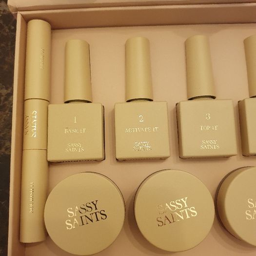 Sassy Saints at home nail manicure kit+ extras