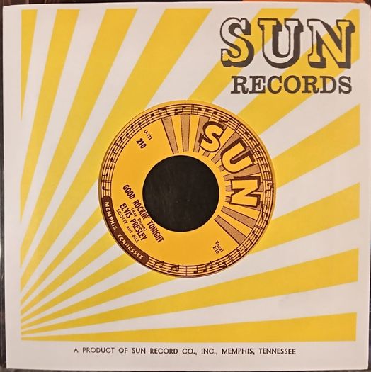 Elvis Good Rockin' Tonight/I Don't Care if the Sun Don't Shine-On Sun Label