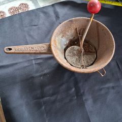 Vintage Moulin Legumes French Rotary Vegetable puree, likely a classic model used for making purees and straining vegetables, Postage available or Collection