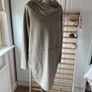 dress bnwt casual hooded dress size small 10/12 khaki marina gigli Image 10