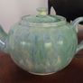 Carrig Ware ,Spongeware/ dripware Teapot Image 5
