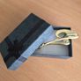 Vintage French Gold Tone Brooch Image 2