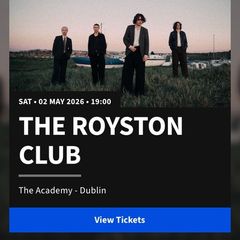 The royston club ticket