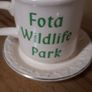Vintage Fota Wildlife Park (mug / Plate ) By  Carrigdhoun  Pottery Co-op Of Cork Image 9