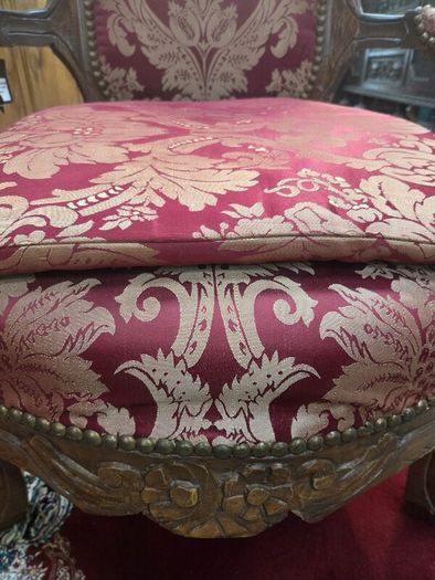 Vintage Spanish Armchair with Cushion
