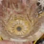Irish Killarney Hand Cut Crystal Glass Vase With 24ct Gold Finish. In Mint Condition. Image 5