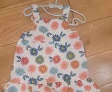 Next Quilted Floral Dress Age 6-9 months