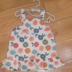 Next Quilted Floral Dress Age 6-9 months