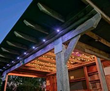 Garden bar, bbq, kitchen