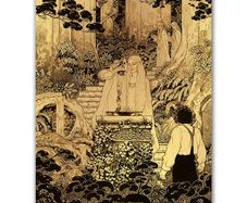Official Lord of the Rings screen print by Peter Diamond + Plus free mystery print