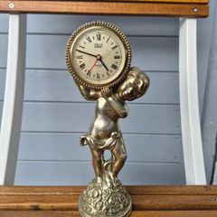Vintage Metal Clock