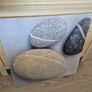 Canvass Picture of Large Pebbles Image 3