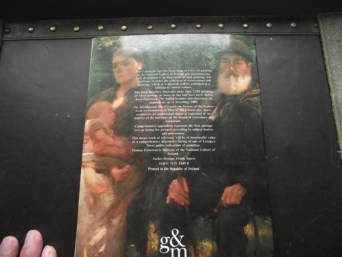 1982 "National Gallery of Ireland: Illustrated Summary Catalogue of Paintings" by Homan Potterton