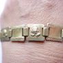 Victorian Rose Design , Antique, -stamped GOLDOID, Bracelet Image 6