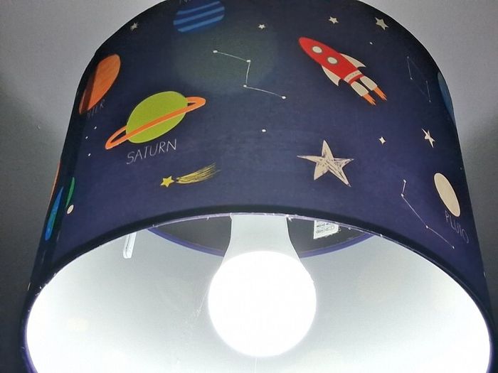 planet lamp shade