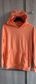 Orange hoodie size fits sm