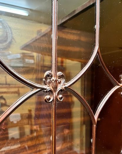 Mahogany drinks cabinet