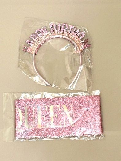 Birthday Sash