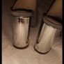Grey Suede Mules Image 3