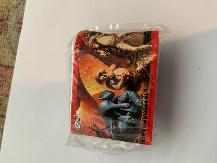 Vintage Sealed Star Wars Topps Promo Heads/Card Lot (1995/1996)