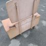 Mid Century Vanity Dresser with Mirror Image 2