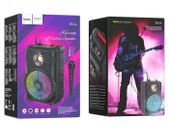 2255 Hoco BS46 Wireless Speaker with Microphone LED Lighting Karaoke
