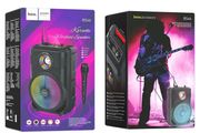 2255 Hoco BS46 Wireless Speaker with Microphone LED Lighting Karaoke