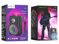 main image for ad 2255 Hoco BS46 Wireless Speaker with Microphone LED Lighting Karaoke