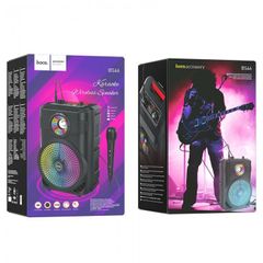 2255 Hoco BS46 Wireless Speaker with Microphone LED Lighting Karaoke