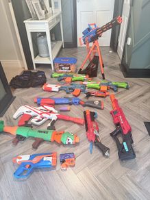 nerf guns and x shot