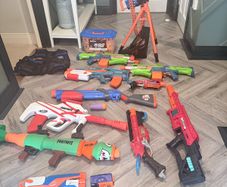 nerf guns and x shot