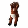 Cute Brown Horse Plush Soft Toy Image 2