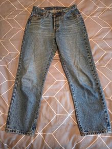 Levis 501 Cropped Jeans