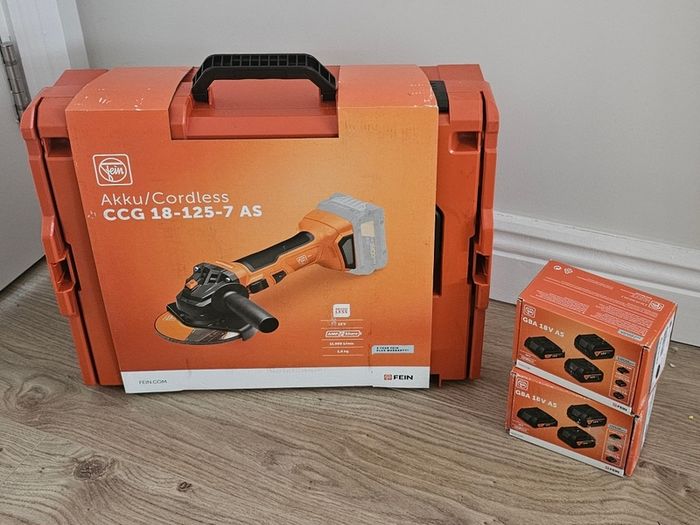 Fein 71220761000 CCG 18-125-7 AS 18V Brushless 125mm Angle Grinder Body Only