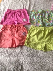 Baby shorts and 1 skirt