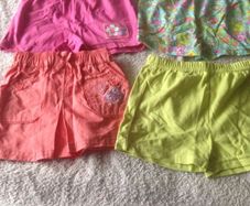 Baby shorts and 1 skirt