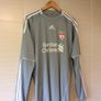 Liverpool Jersey. Season 2010/2011. Goalkeepers Jersey. Authentic Original Adidas Jersey From 2010. Not A Modern Day Remake. Image 2