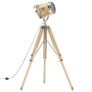Tripod Floor Lamp Solid Mango Wood 131 cm Image 5