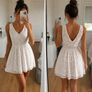 Atmosphere Blush Pink Lace Skater Dress Size 10 NWT Wedding Guest Party Vintage Dress Image 2