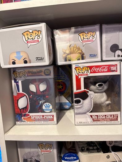 Variety of funkos