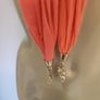 Pink scarf with lovely details Postage included Image 4