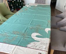 Very large Carolyn Donnelly table cloth