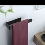 Black Hand Towel Holder Image 5