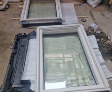 Velux white roof window new/nearly new