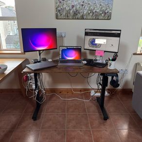 Height-adjustable desk