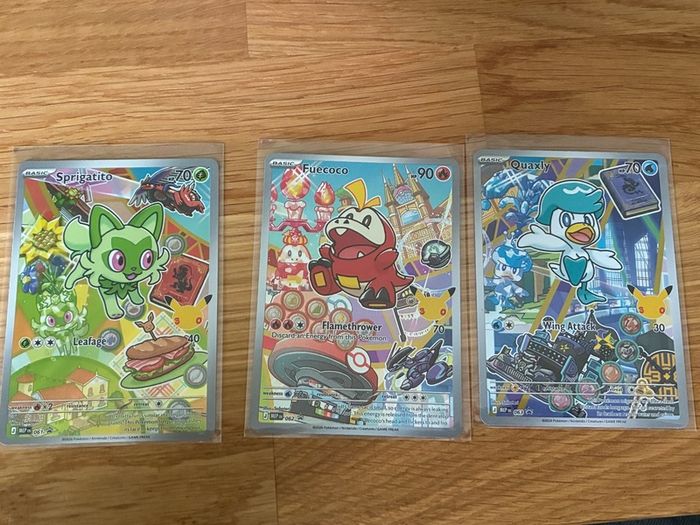 Pokemon First Partner Series 3 Paldea Starters